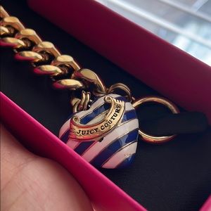 Juicy Couture Gold Chain Bracelet